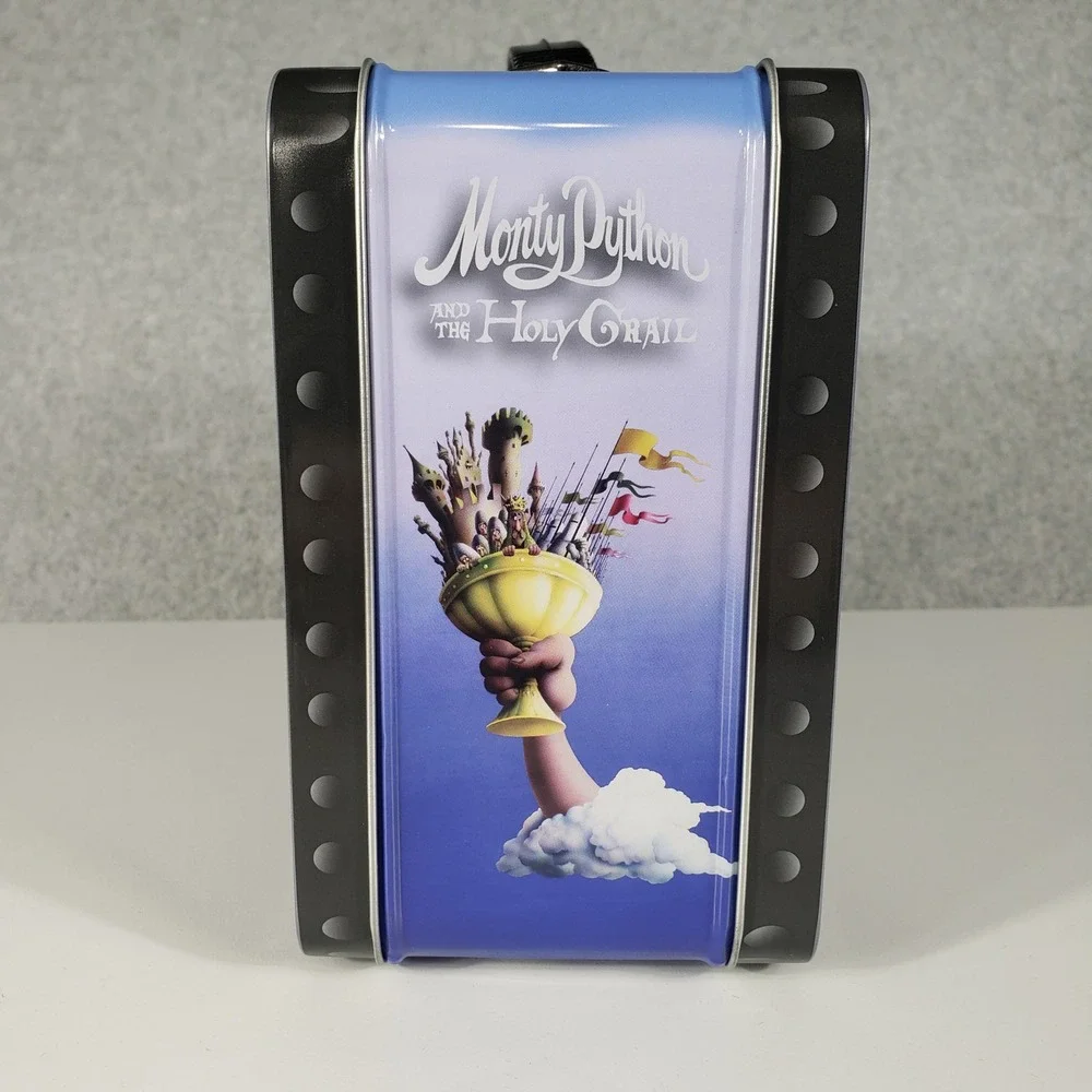 Monty Python and the Holy Grail Tin Lunch Box None Shall Pass Black Knight Metal